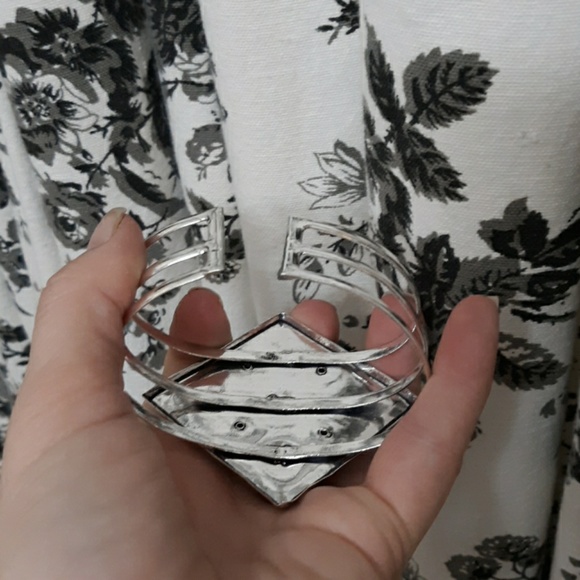 New Oversized Carnelian 925 Silver Cuff Bracelet. - Picture 5 of 6